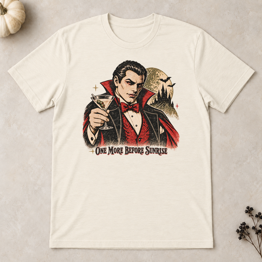 Dracula with martini