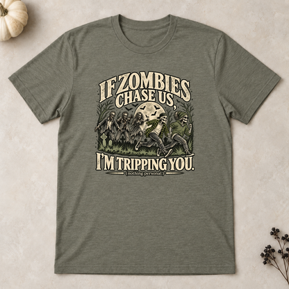 If zombies chase us