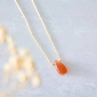 Sunstone Necklace