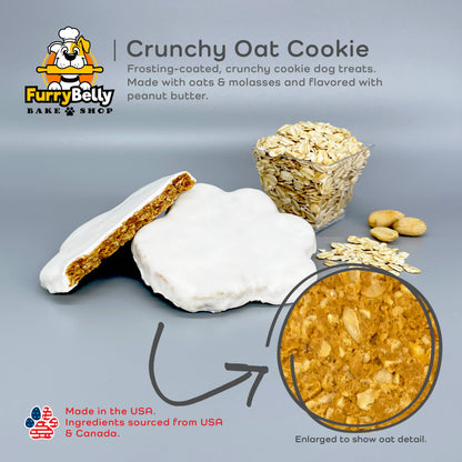 Dogmoji Dog Butt Crunchy Oat Cookie