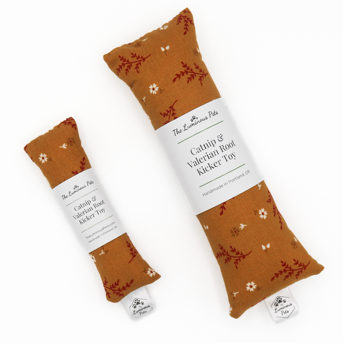 Catnip and Valerian Root Blend Cat Toy | Ochre & Leaves