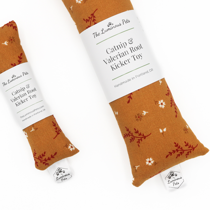 Catnip and Valerian Root Blend Cat Toy | Ochre & Leaves