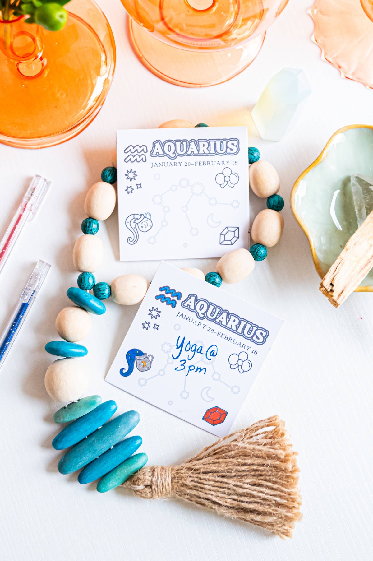Color the Cosmos Post It Notes - Complete Astrology Set