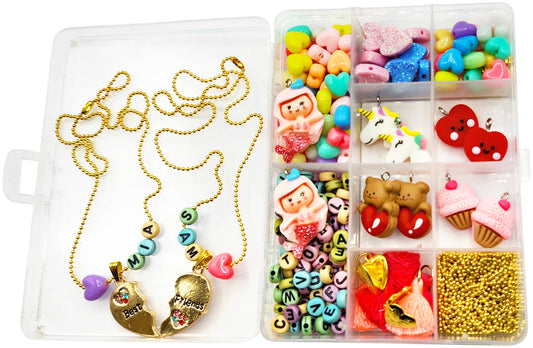 Kids BFF Necklace and Jewelry DIY Kit