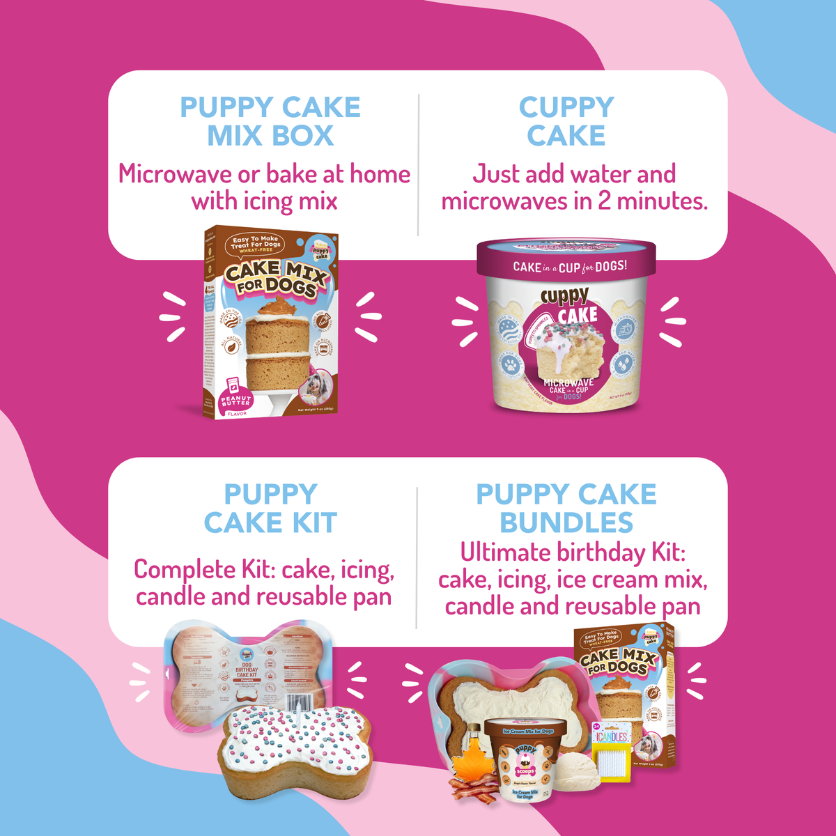 Dog Birthday Cake Kit