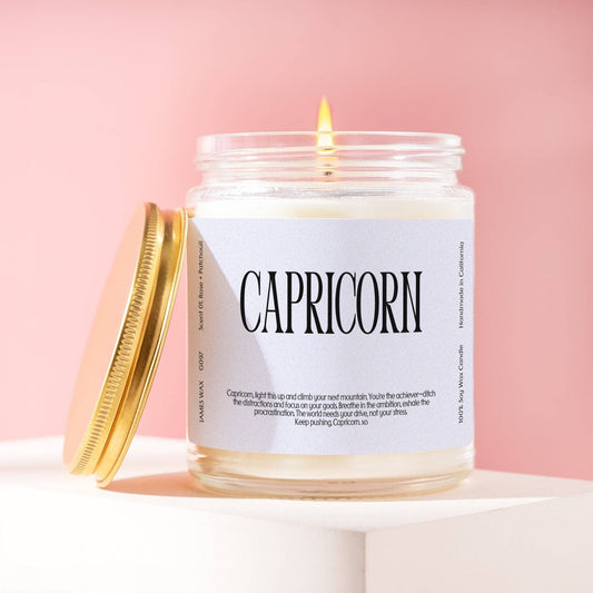 Capricorn Candle