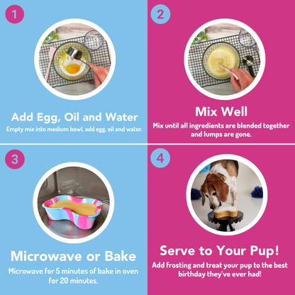 Dog Birthday Cake Kit