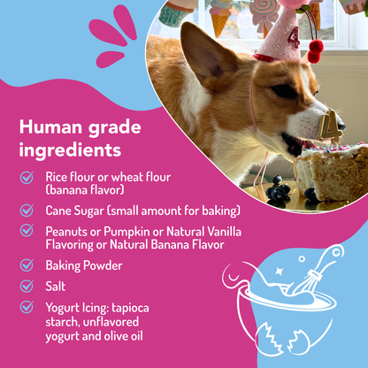 Dog Birthday Cake Kit