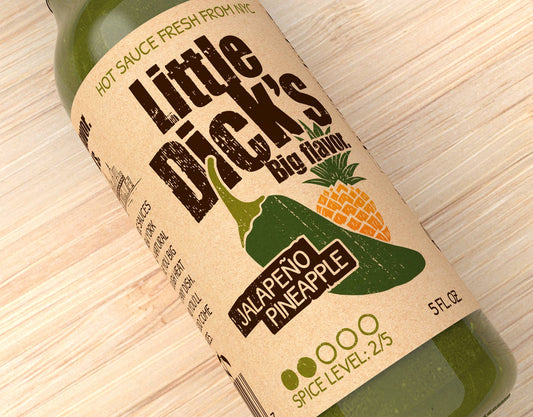 Little Dick's Jalapeño Pineapple Hot Sauce - Small Batch