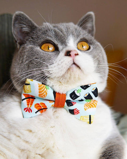 Sushi Date - Bow Tie for Cats + Small Dogs