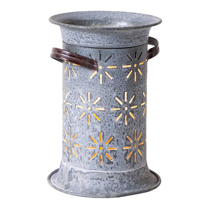 Starburst Wax Warmer - Weathered Zinc