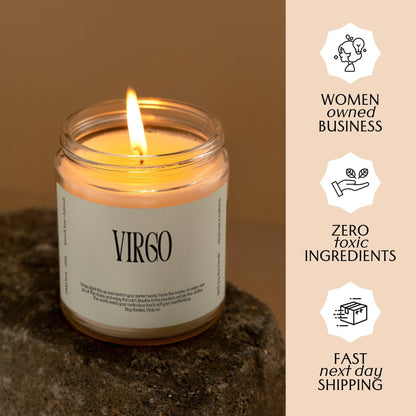 Virgo Candle