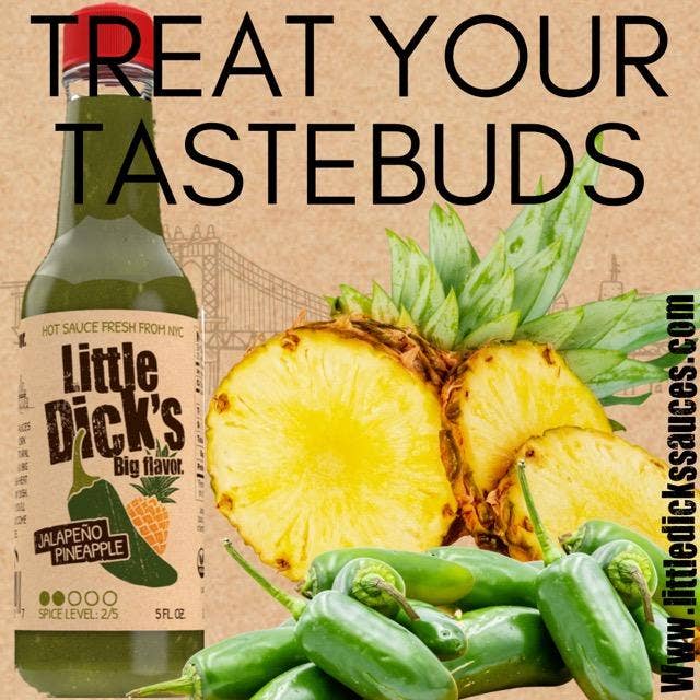 Little Dick's Jalapeño Pineapple Hot Sauce - Small Batch