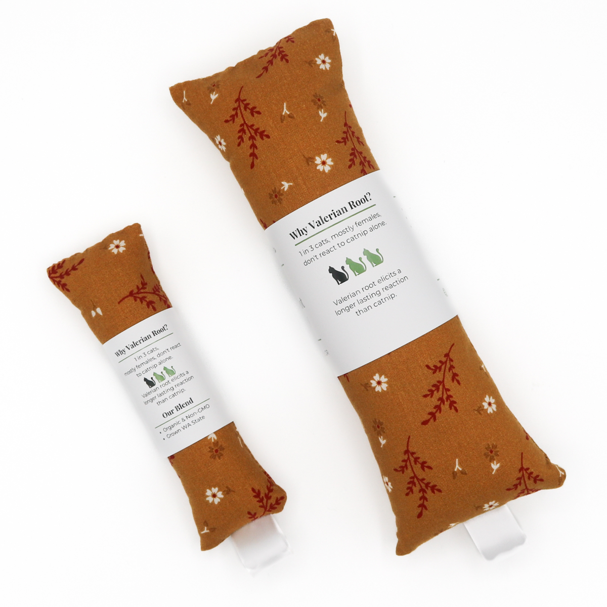 Catnip and Valerian Root Blend Cat Toy | Ochre & Leaves