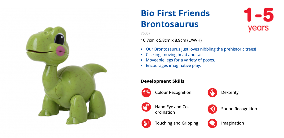 First Friends Brontosaurus