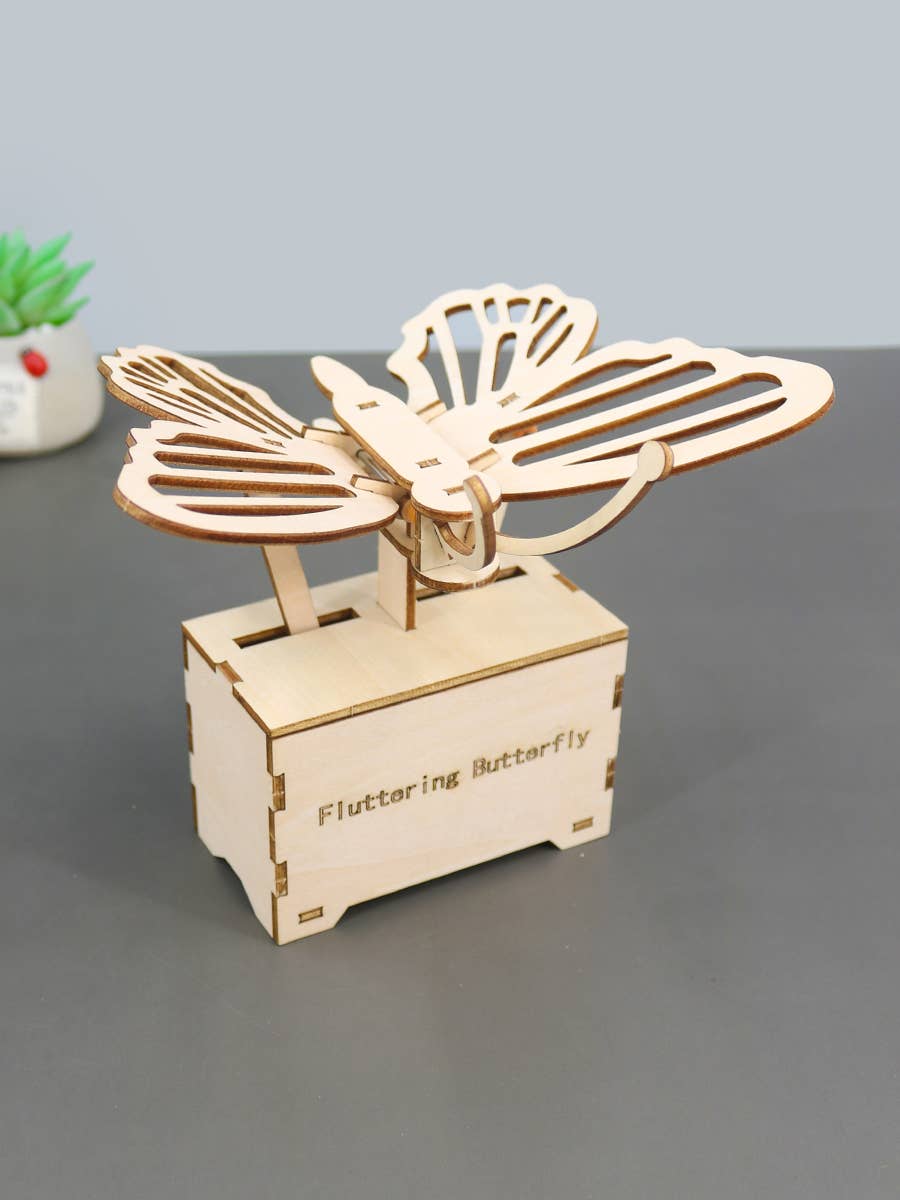 Fluttering Butterfly DIY Kit, Educational STEM Toy for Kids