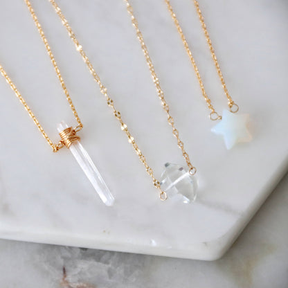 Opalite Star Necklace