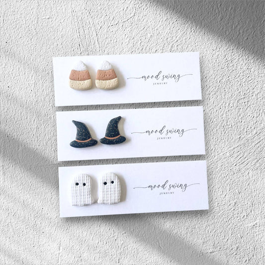 Trick or Treat Halloween Collection | Polymer Clay Studs