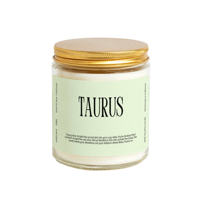 Taurus Candle