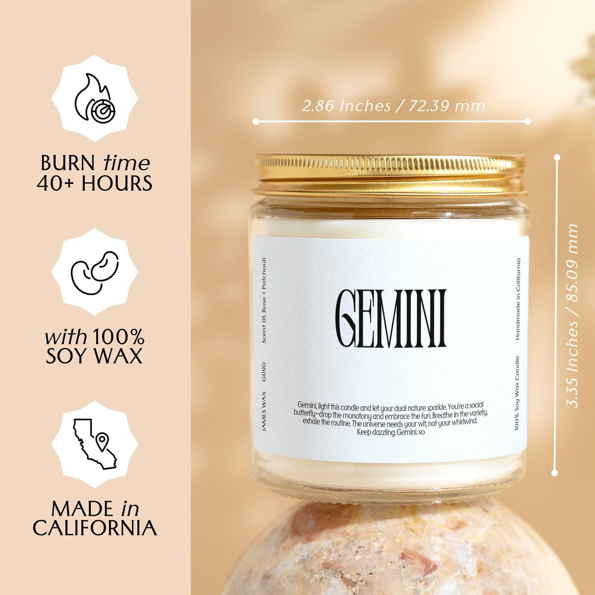 Gemini Candle