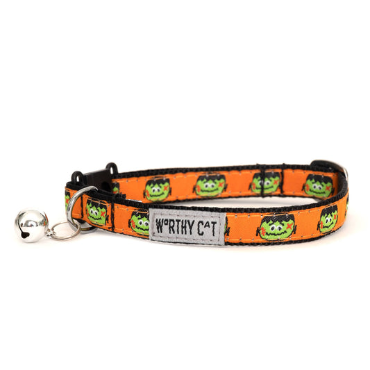 Frank  Halloween Cat Collar
