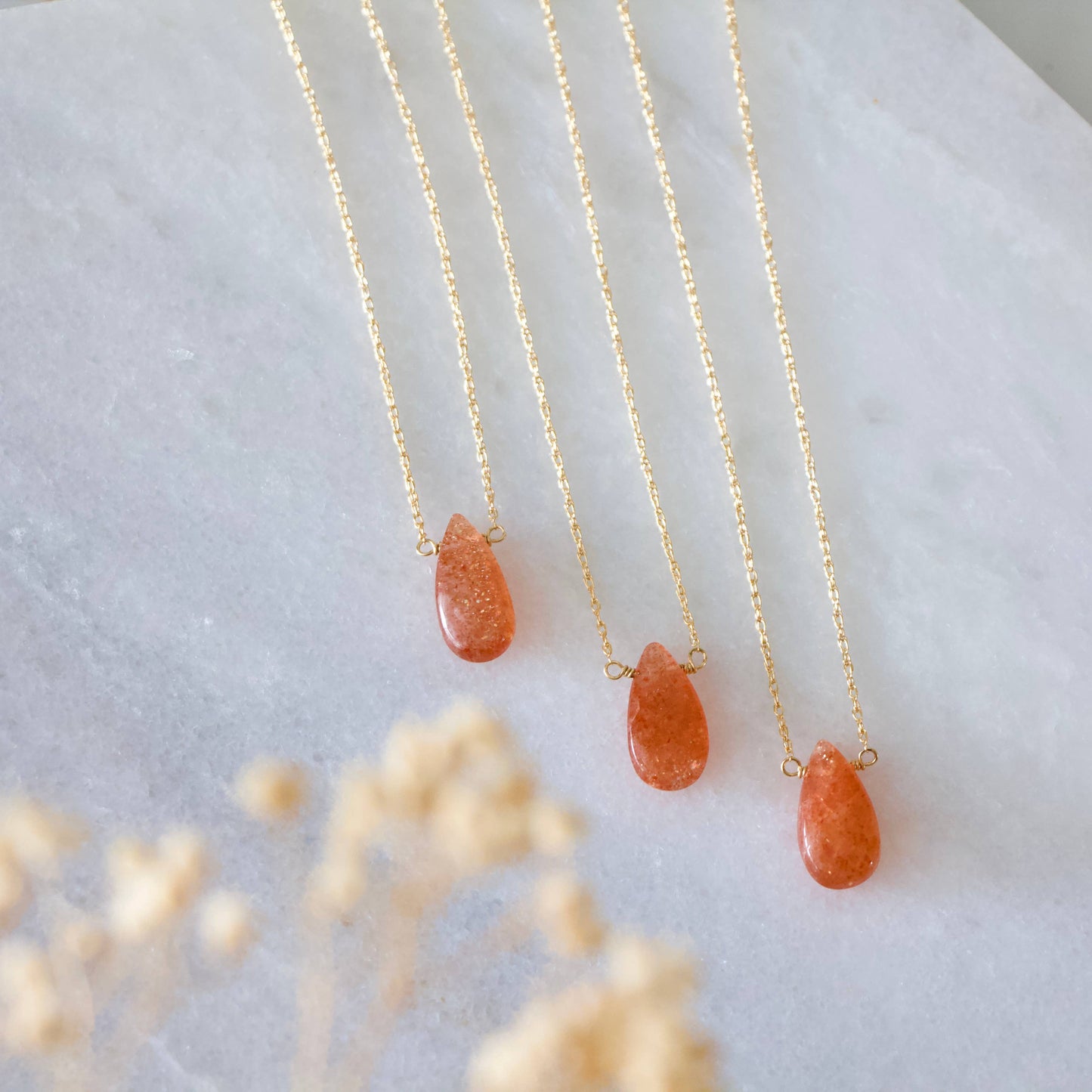 Sunstone Necklace