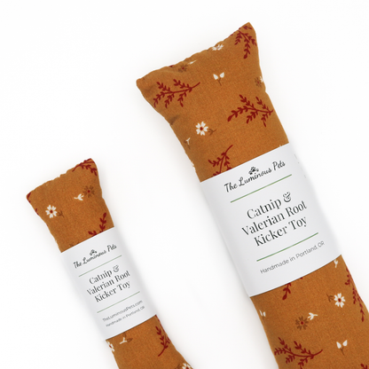 Catnip and Valerian Root Blend Cat Toy | Ochre & Leaves