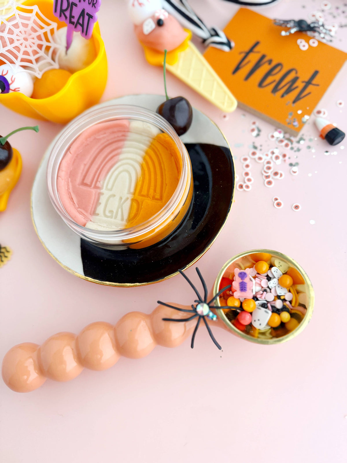 Halloween Ice Scream Parlor KidDough Play Kit