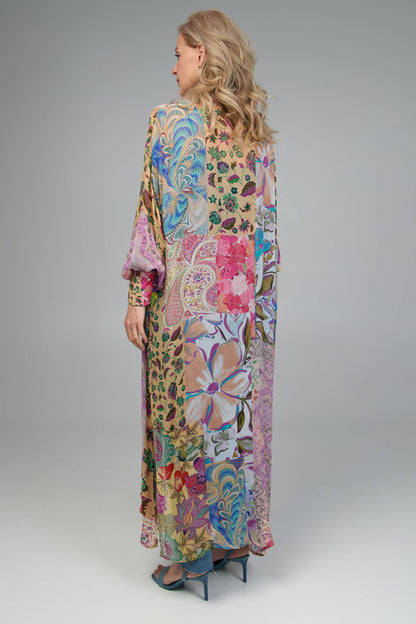 Floral Patch Kimono For Spring