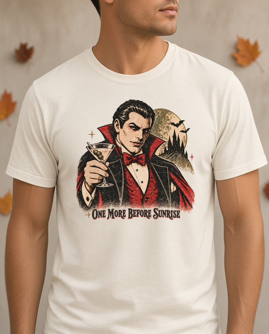 Dracula with martini