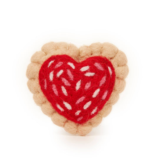 Heart Cookie Cat Toy