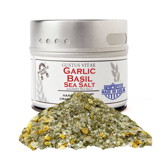 Garlic Basil Sea Salt
