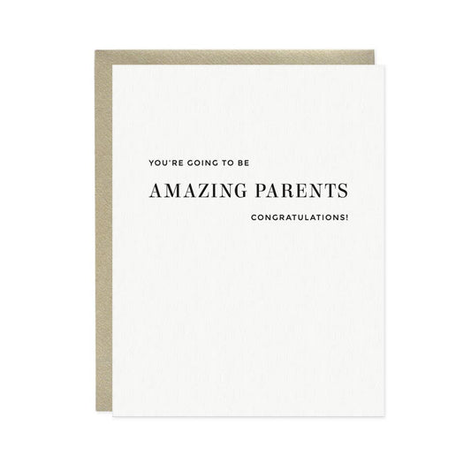 Amazing Parents Greeting Card